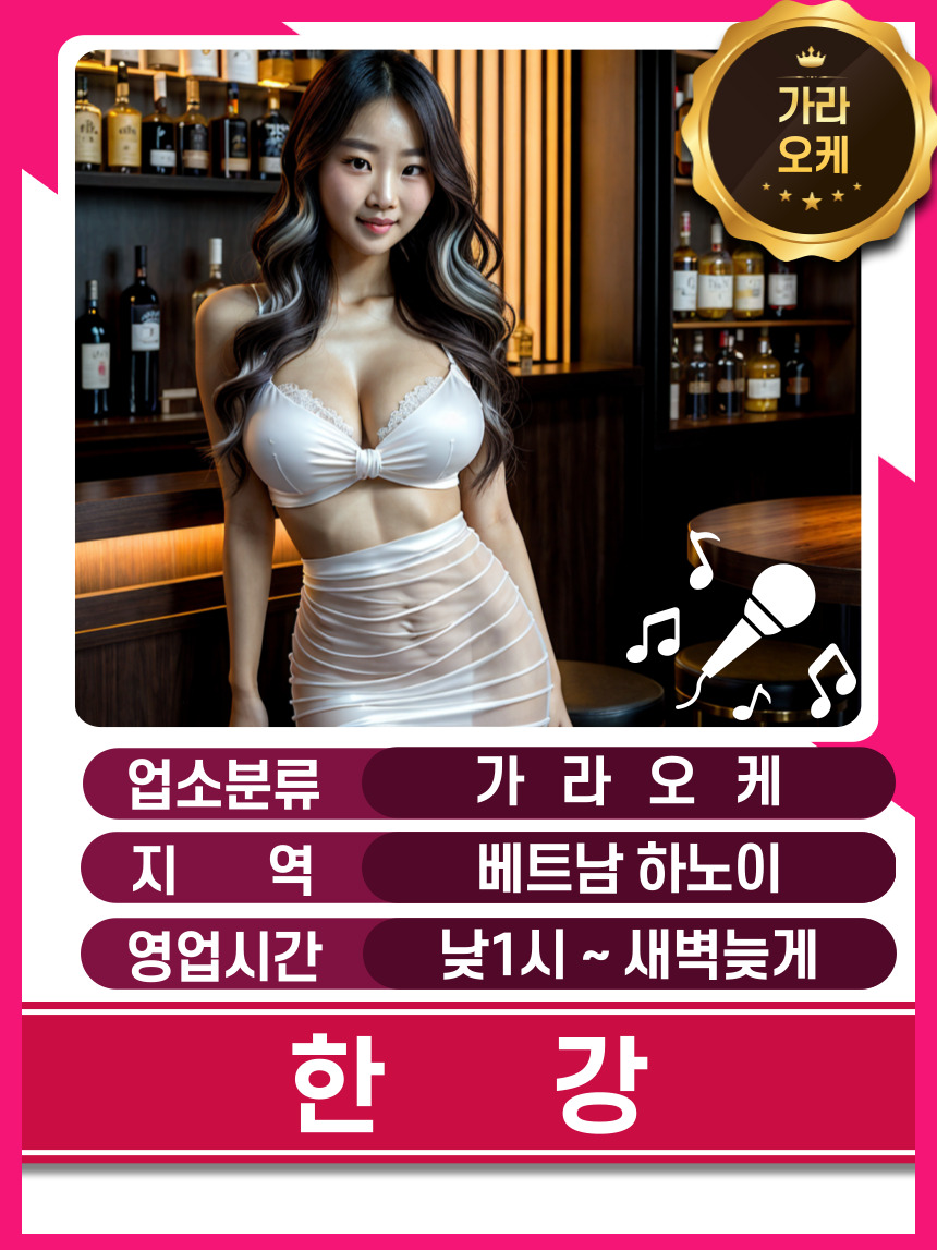 하노이 한강 가라오케 가격표