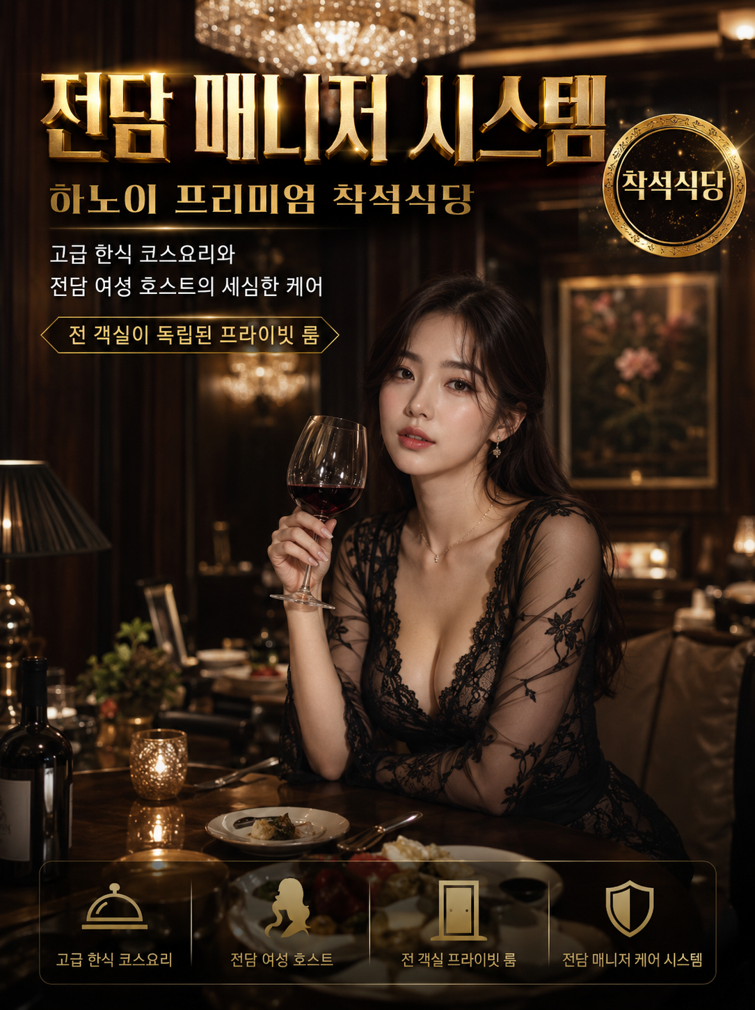 하노이 신사86 프리미엄 착석식당 문의 방법 및 홍보사진