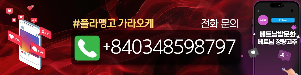 하노이 플라맹고(FLAMENCO) 가라오케 매장 연락처 사진5
